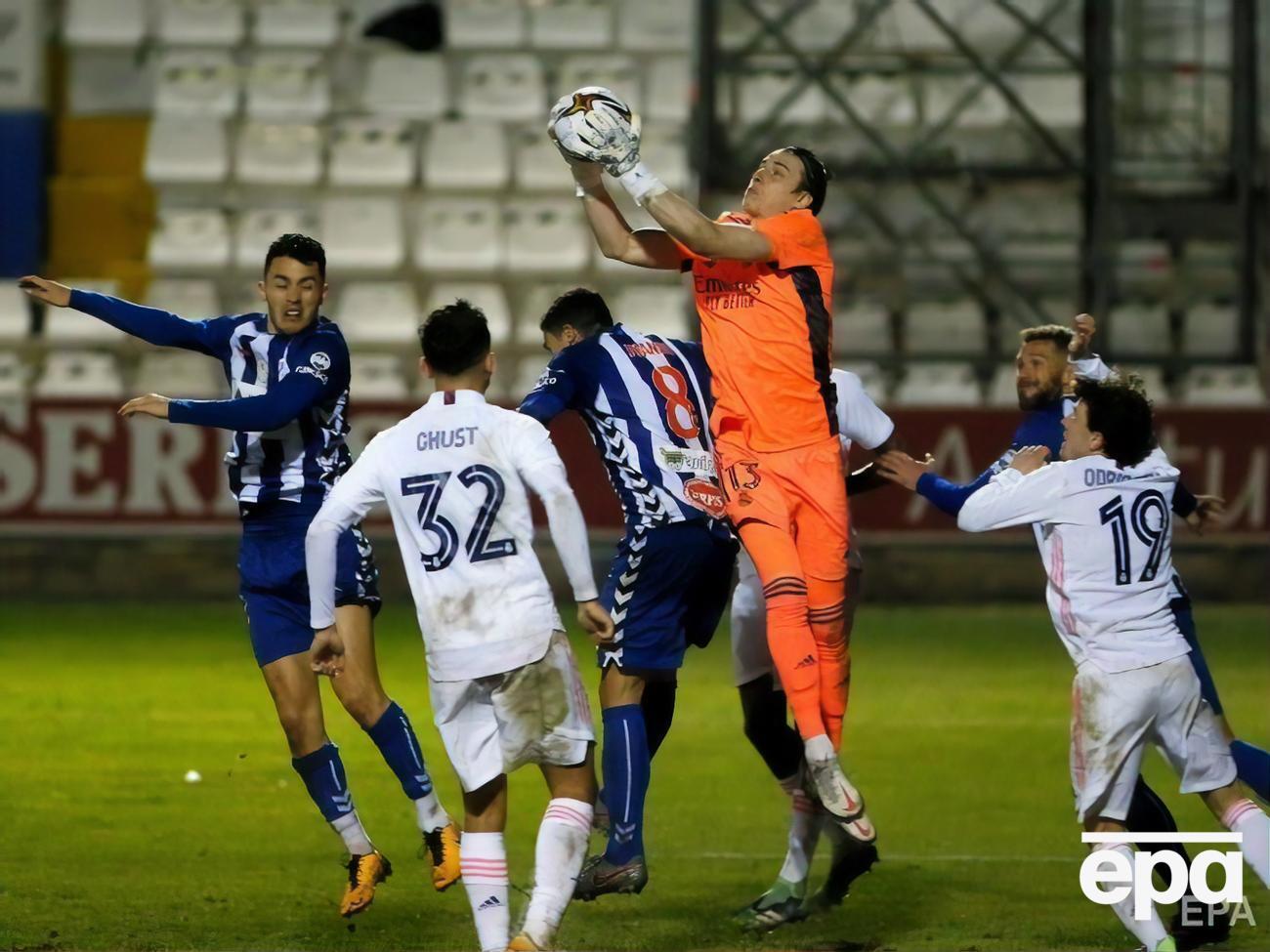 Лунин является игроком основного состава "Реала"