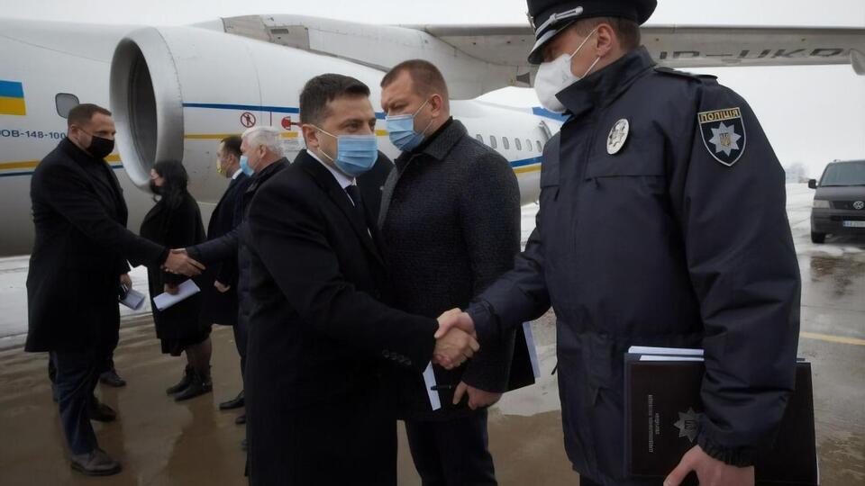Сьогодні Зеленський прибув із робочою поїздкою до Харкова