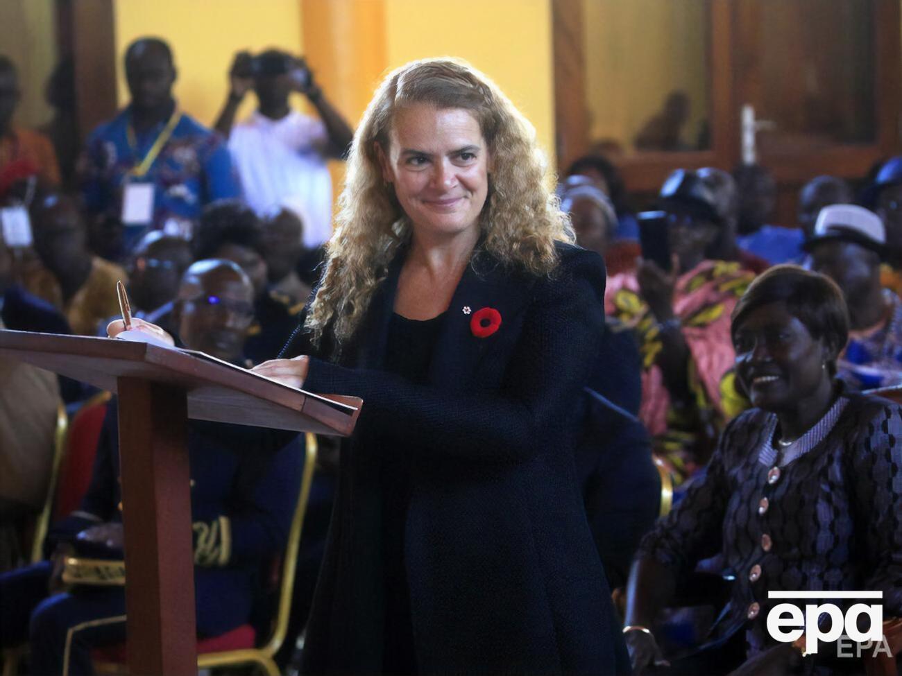 Пейетт была назначена генерал-губернатором Канады в 2017 году