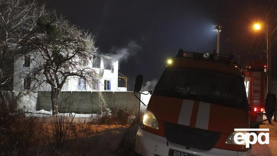 Главной темой дня оставался пожар в Харькове