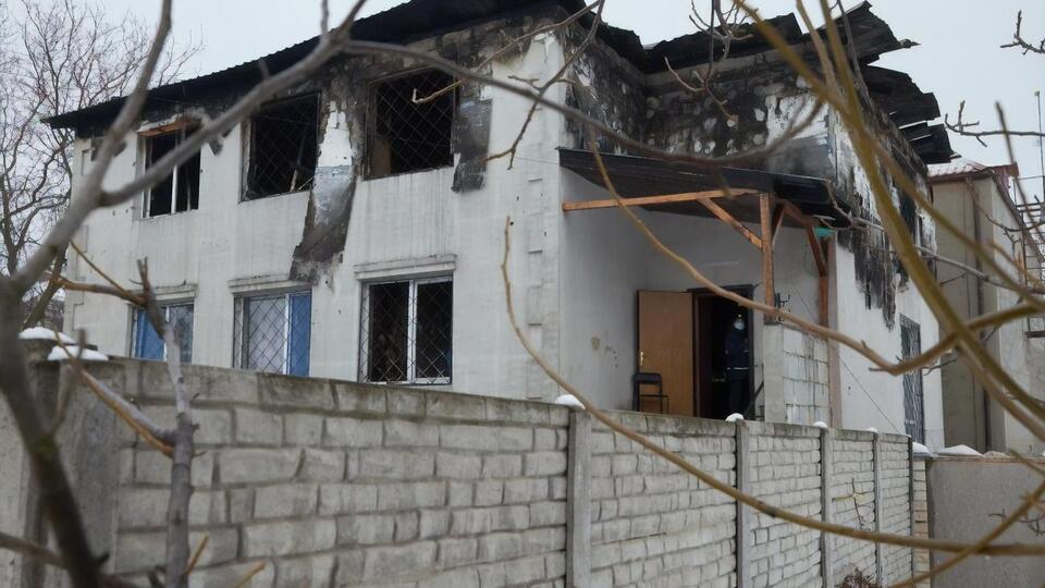 Пожар произошел 21 января