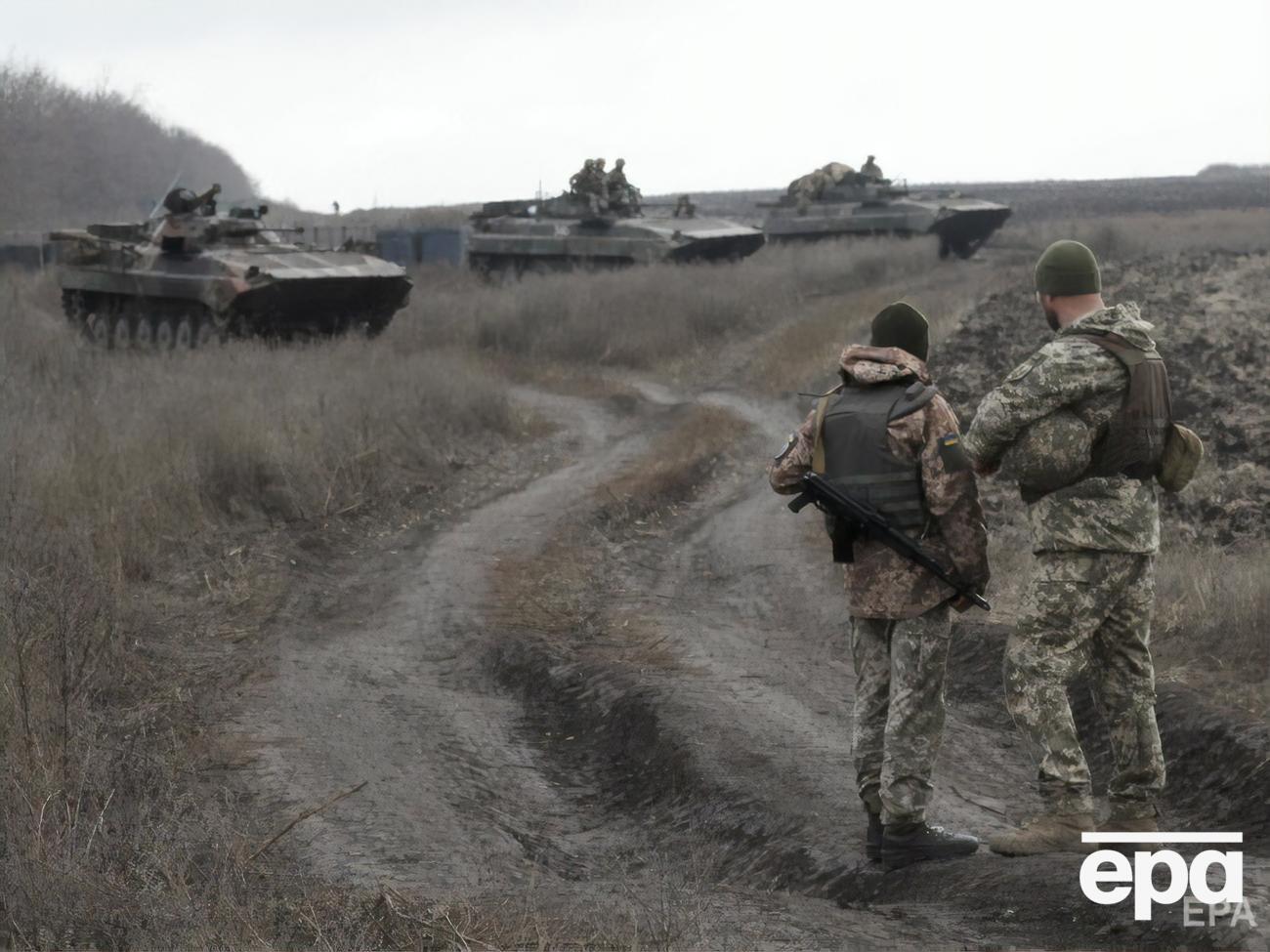 Среди украинских военных 22 января потерь не было