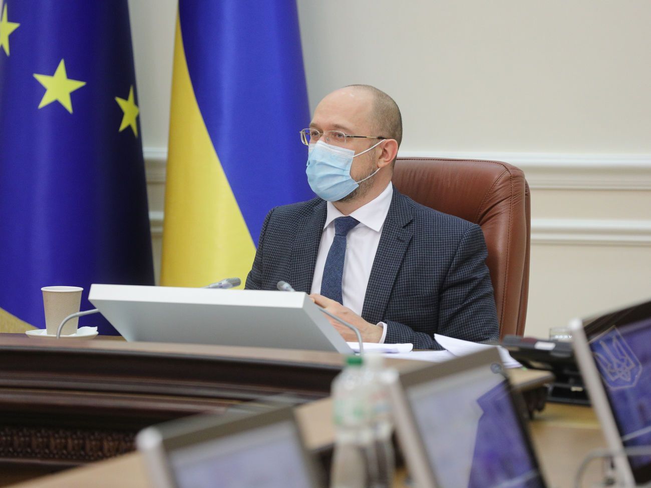 Шмыгаль рассказал об обеспеченности кислородом украинских больниц