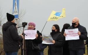 Люди вимагають зменшення тарифів на газ та електроенергію