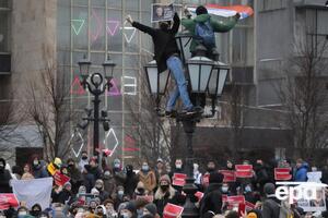 23 января на акцию протеста в Москве, по подсчетам СМИ, вышло 40 тыс. человек