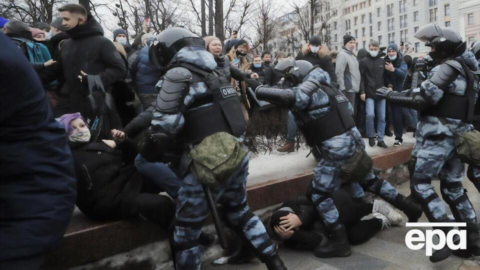 Акции протеста 23 января прошли более чем в 120 городах РФ