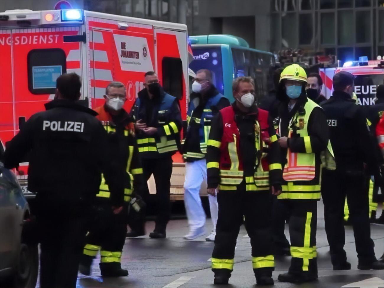 Инцидент произошел в районе вокзала