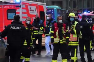 Инцидент произошел в районе вокзала