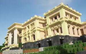 Копия "дворца Путина" появилась в Minecraft