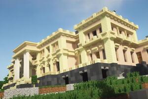 Копія "палацу Путіна" з'явилася в Minecraft