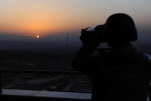 Боевиков задержали на границе с Сирией