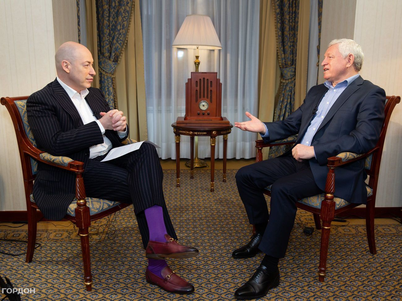 Інтерв'ю Гордона з Андресюком тривало дві години