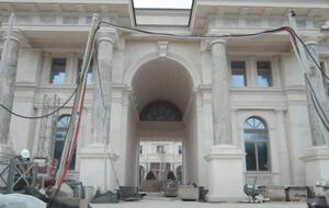 По словам журналистов Telegram-канала Mash, обьект находится на "нулевом этапе строительства"