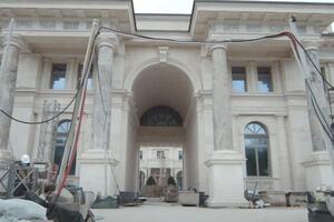 За словами журналістів Telegram-каналу Mash, об'єкт перебуває на "нульовому етапі будівництва"