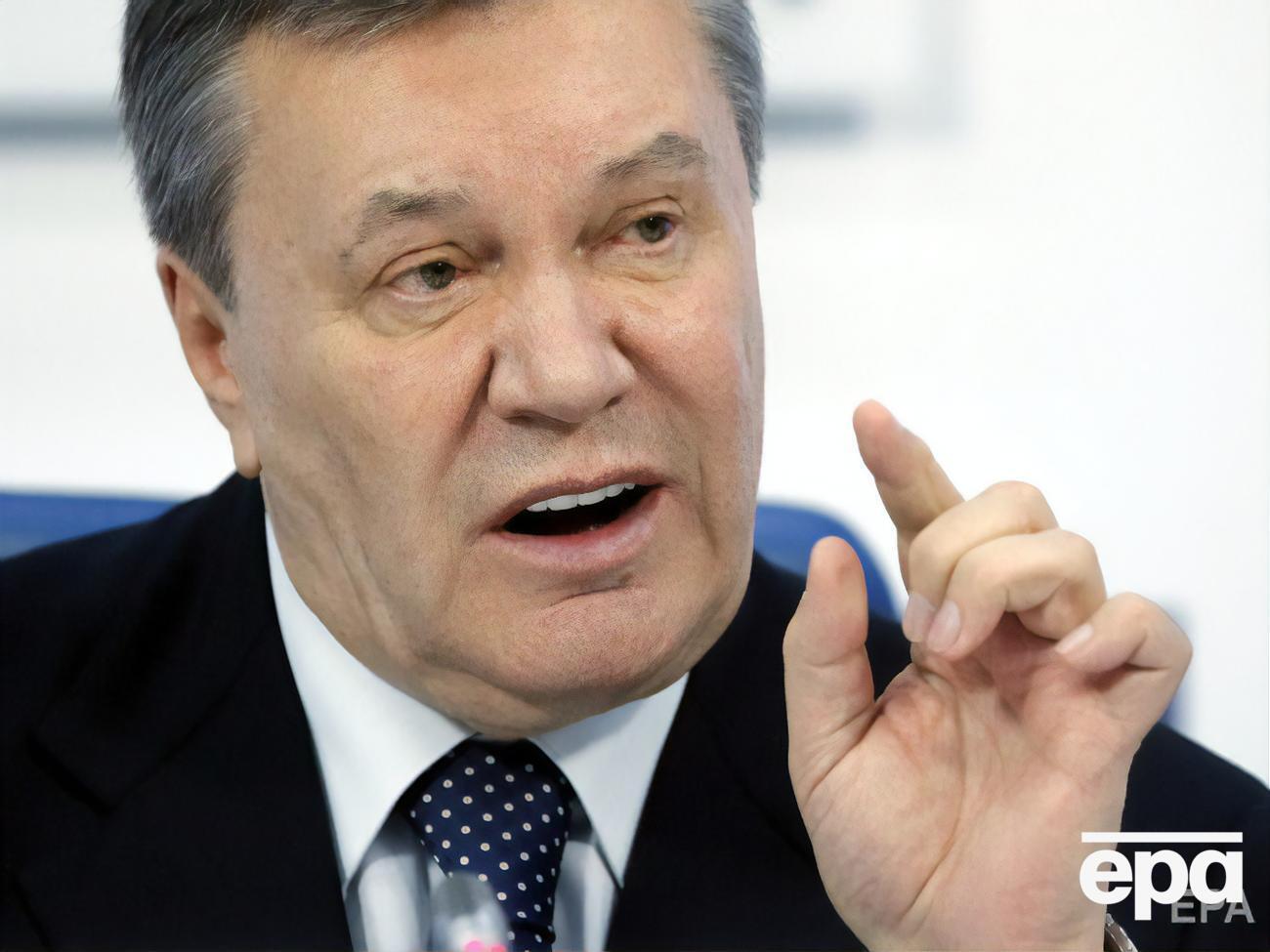 У Януковича утверждают, что он не получал сообщение о подозрении от ГБР