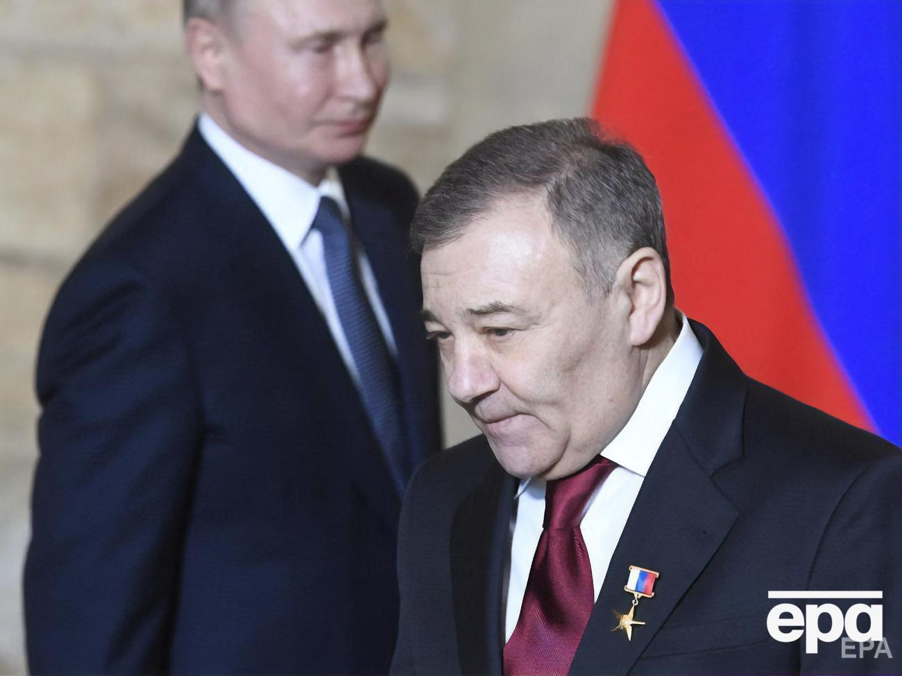 Ротенберг (праворуч) заявив, що купив маєток біля Геленджика кілька років тому