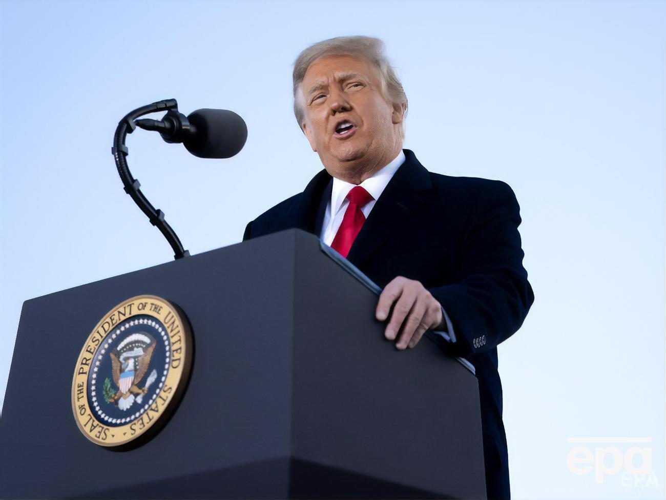 Трампу грозит импичмент из-за событий 6 января, когда его сторонники взяли штурмом Капитолий
