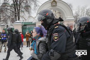 Силовики затримують у Москві та інших містах РФ учасників акцій протесту