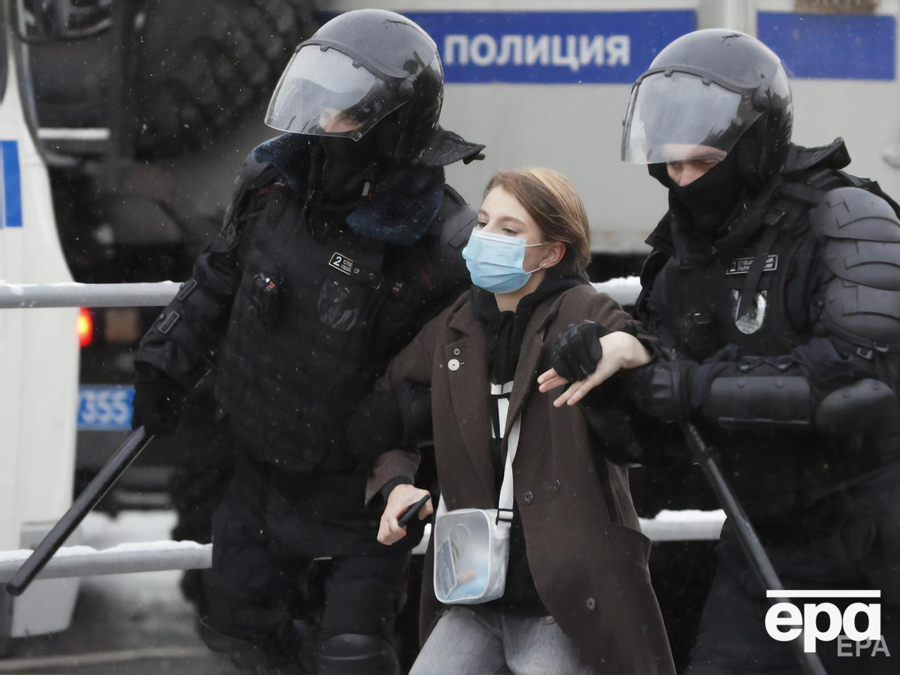 Затримання зафіксували у понад 80 російських містах