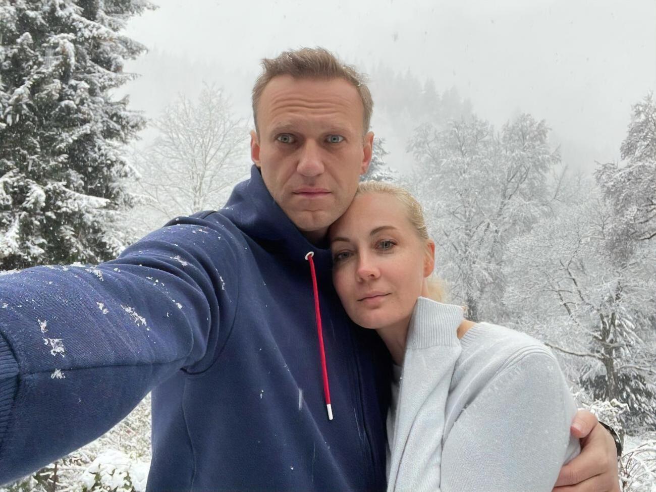 Юлія Навальна виходила на акцію на підтримку чоловіка