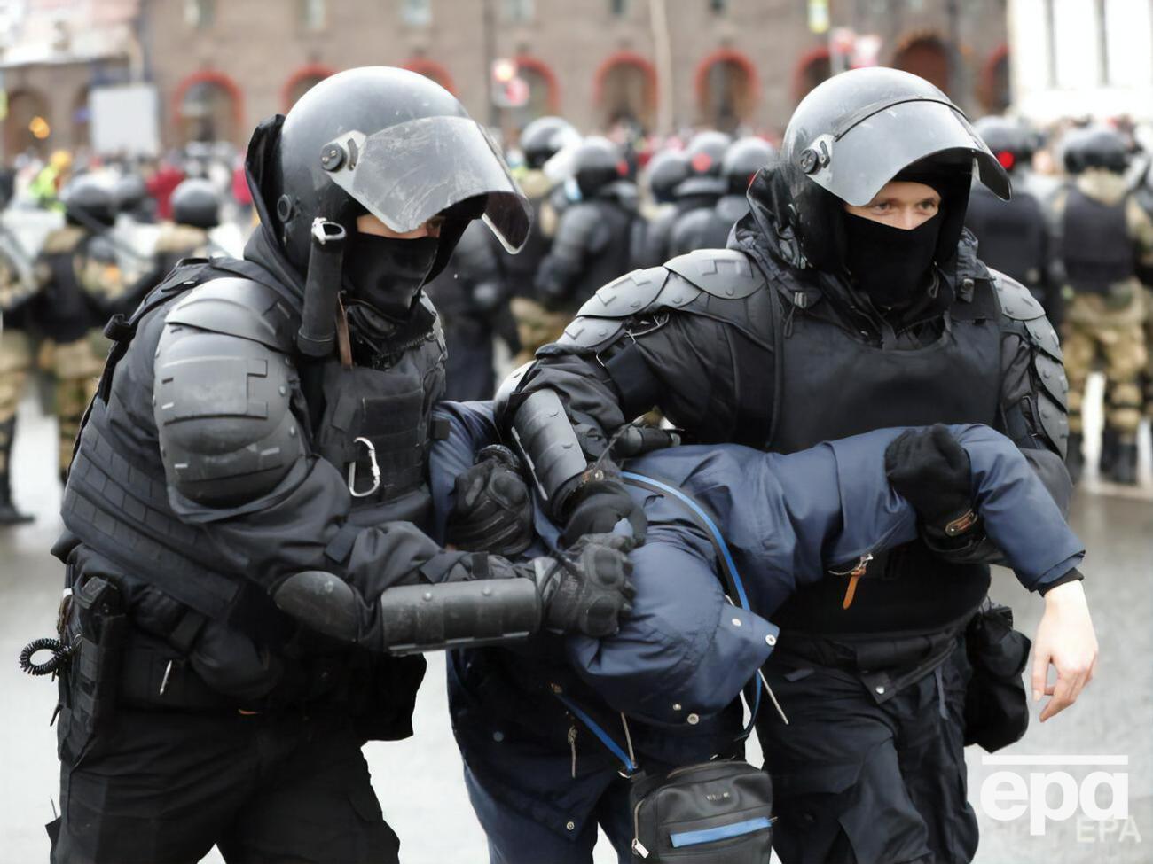 У Росії зафіксували затримання у понад 80 російських містах