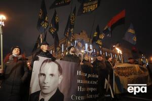 Марш националистов в 112-й день рождения Бандеры прошел 1 января