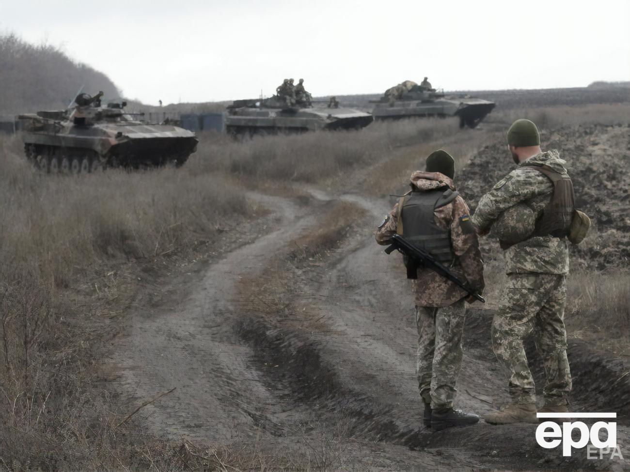 Украинские военные 4 января не пострадали