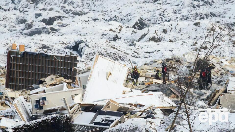 Масштабний зсув у Норвегії стався 30 грудня