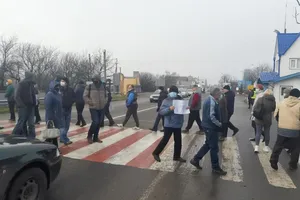 Люди протестують проти підвищення цін на газ