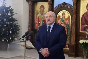 Лукашенко у храмі прокоментував заворушення у США