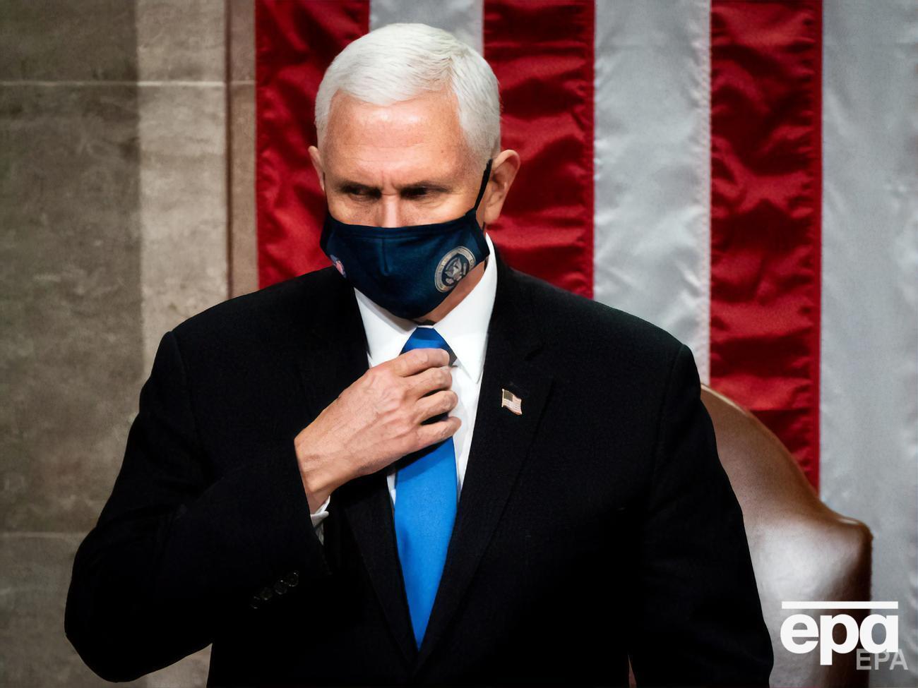 Інгоф заявив, що ніколи не бачив Пенса (на фото) таким злим, як після штурму Капітолія