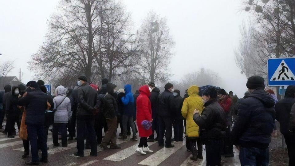 В акції брало участь приблизно 40 осіб