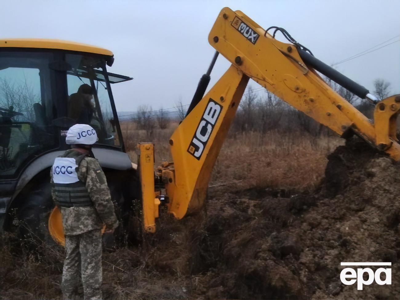 Ради безопасности людей работы прекратили
