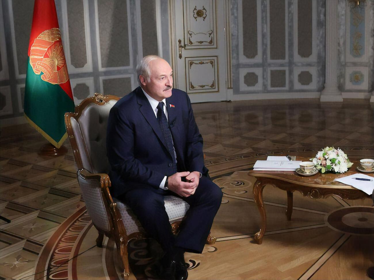 Лукашенко давав інтерв'ю в Мінську