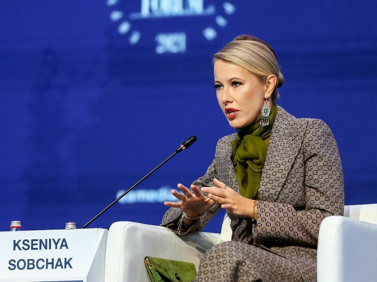 Собчак не постраждала у ДТП, пишуть ЗМІ
