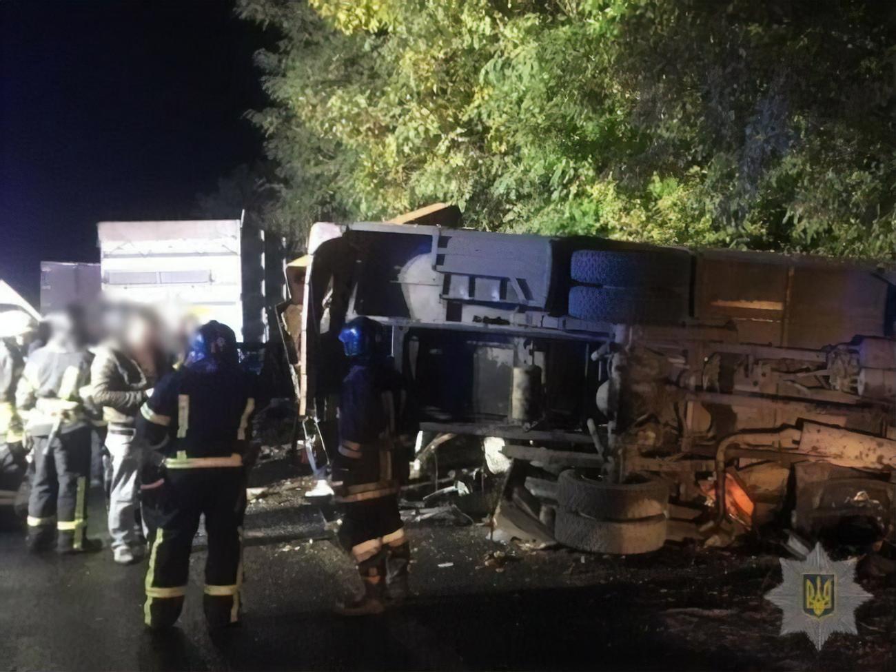 Авария произошла на трассе Киев &ndash; Одесса