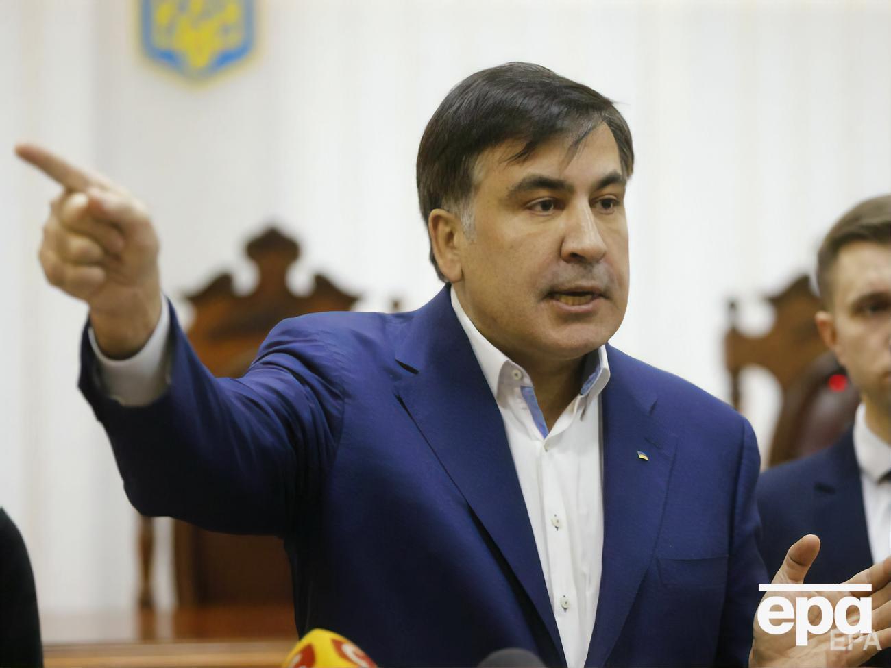 Саакашвілі 1 жовтня оголосив голодування