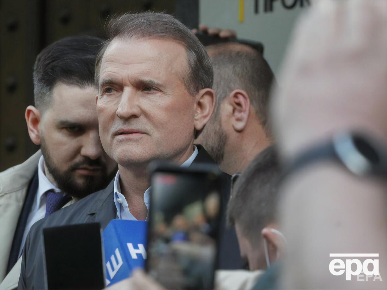 Медведчуку сообщили о подозрении в госизмене и пособничестве терроризму