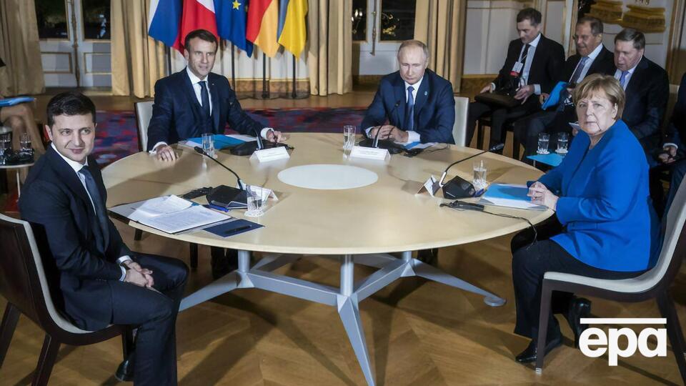11 октября Меркель и Макрон провели переговоры с Зеленским и Путиным