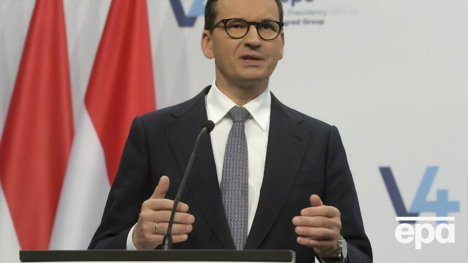 Polexit – фейкова новина, зазначив Моравецький
