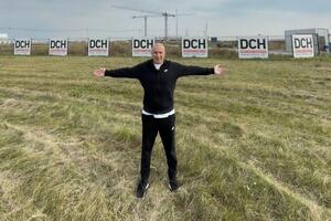 Ярославский посетил стройплощадку будущего аэропорта в Днепре