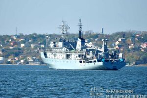 За даними нардепа Забродського, у судна розмагнічування "Балта" затоплено два відсіки