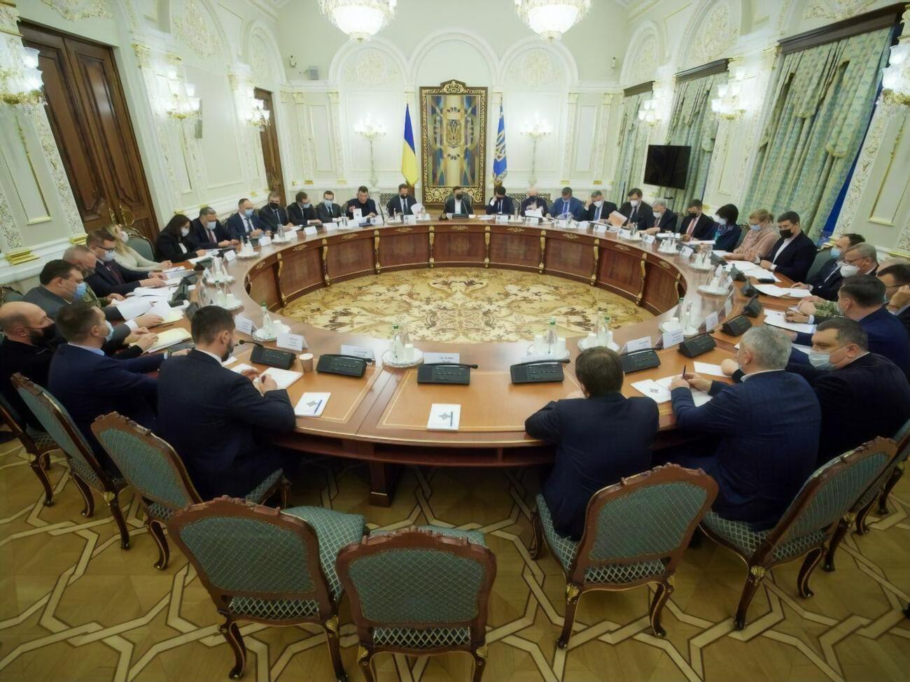 Повестка предстоящего заседания СНБО пока неизвестна