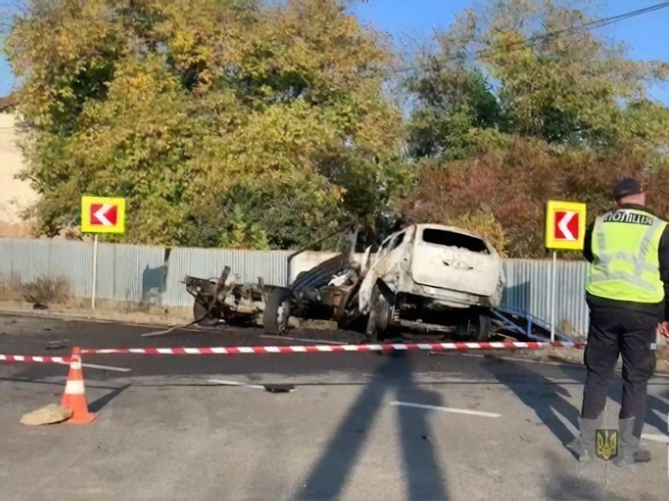 Аварія сталася у селі Великі Лучки