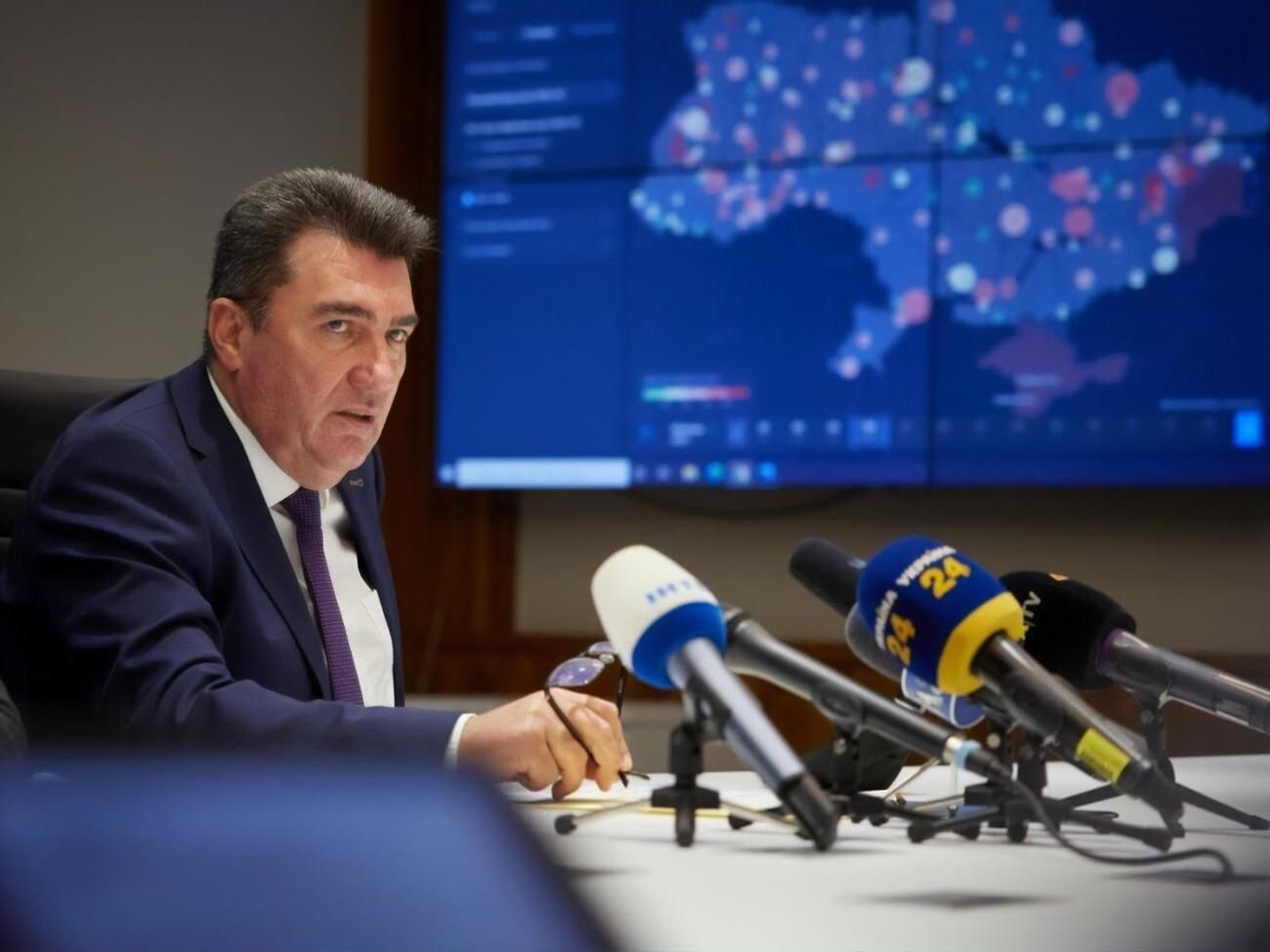 Данілов сказав, що всі члени РНБО бачили план оборони України