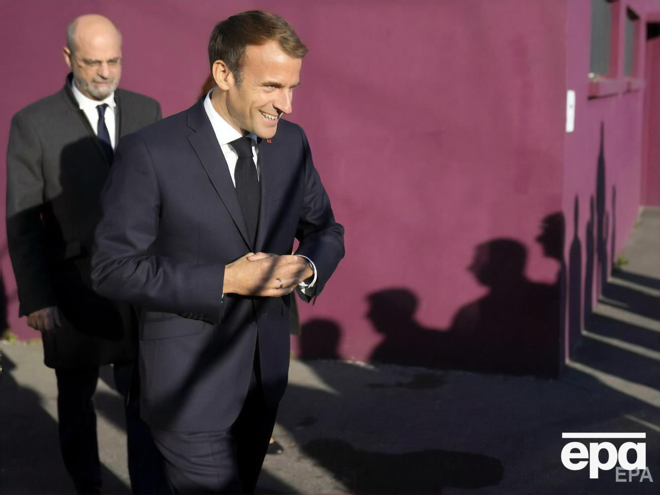 Намерение Макрона посетить Украину подтверждали в МИД Франции