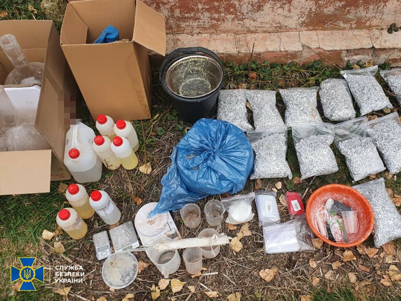 Нарколабораторію облаштували у приватному будинку в Полтавській області