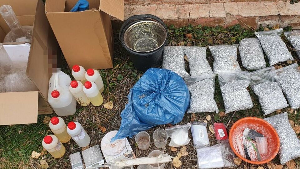 Нарколабораторію облаштували у приватному будинку в Полтавській області