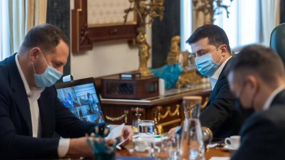 В Офісі президента відбулася нарада щодо ситуації з коронавірусом