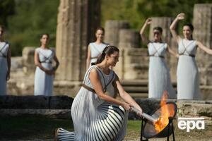 Церемония прошла в древнем храме греческой богини Геры